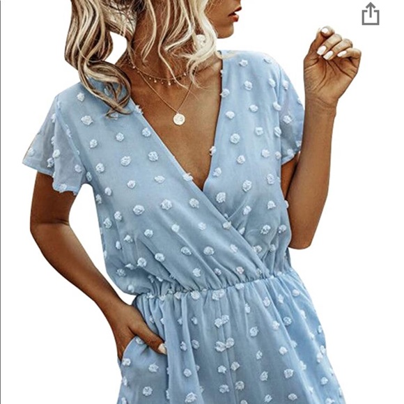 NWOT Dot Romper - Picture 3 of 7